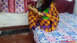 Bengali Bhabi Hard Anal Sex In Green Saree Video