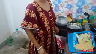 Desi Village Hot Step Sister Hard Fucking Pussy In kitchen with Brother Video