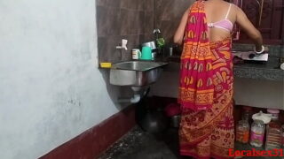 Indian Dehati House Maid With Owner First Time Sex In The Kitchen Video