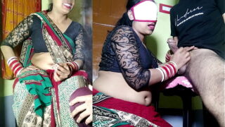 Telugu Village House Wife Sucks Lover Big Dick And Doggystyle Fucking Pussy Video